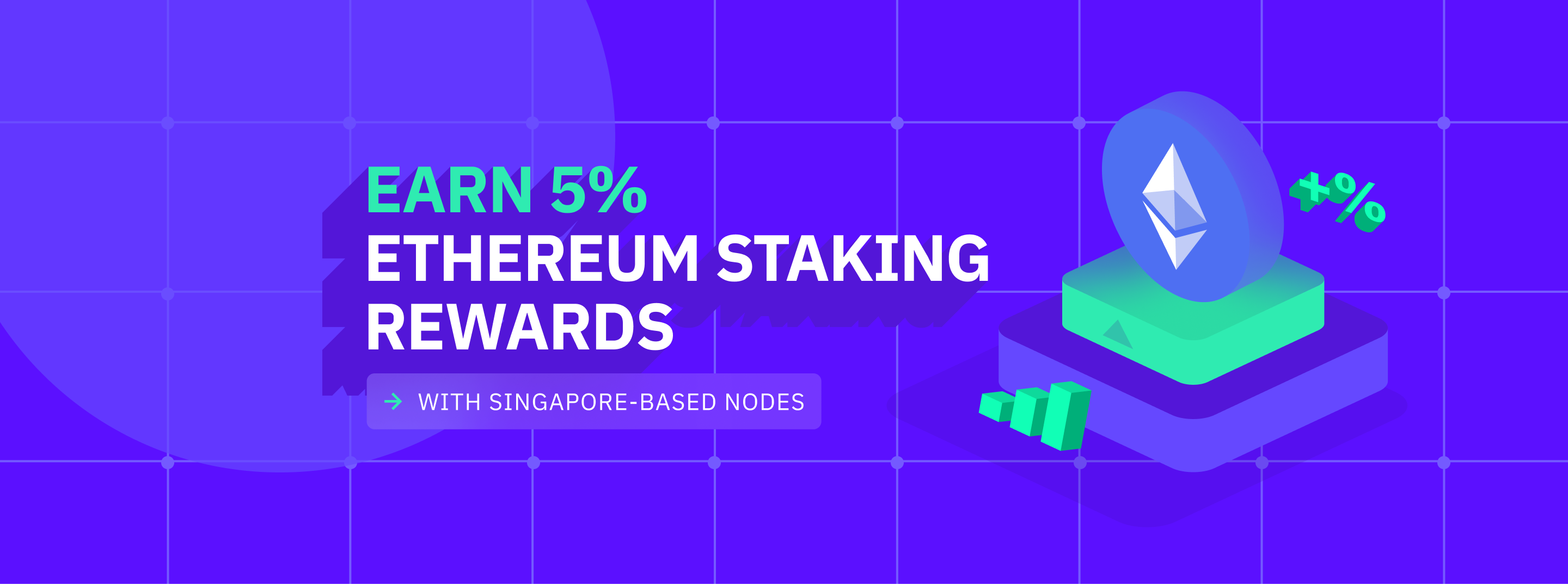 Earn 5 Ethereum Staking Rewards With Singapore Based Nodes